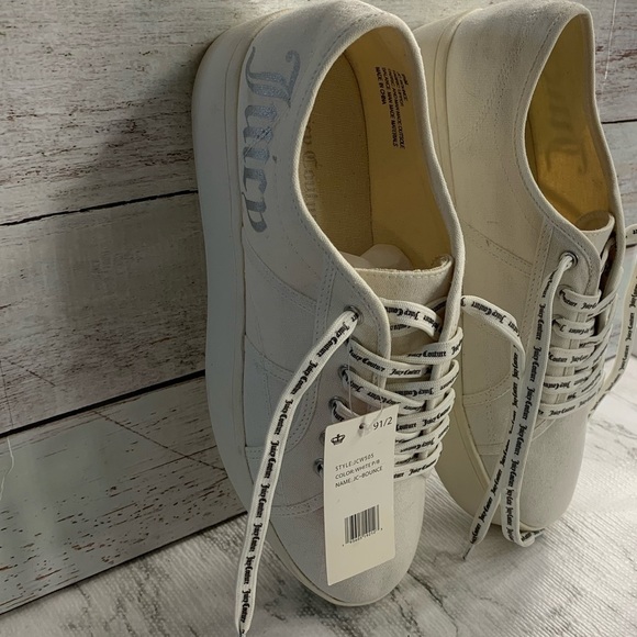 Juicy Couture Women’s White Jc Bouncy Sneaker - Picture 3 of 10